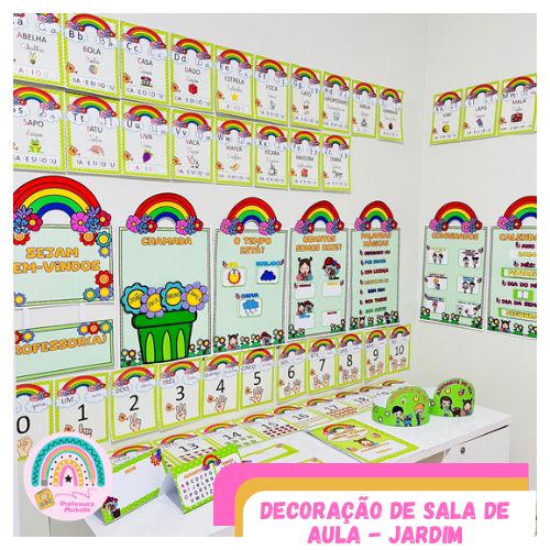 cores para escola infantil