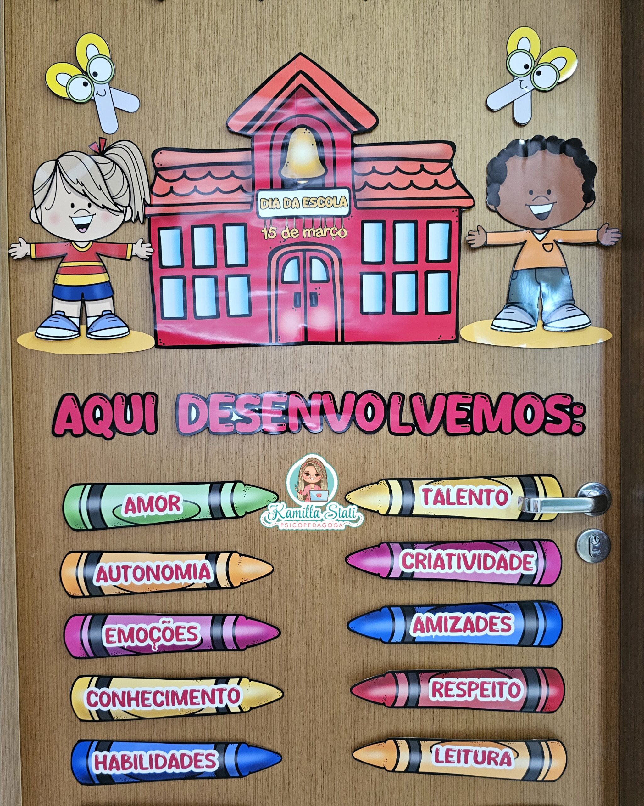ideias DIY escola infantil