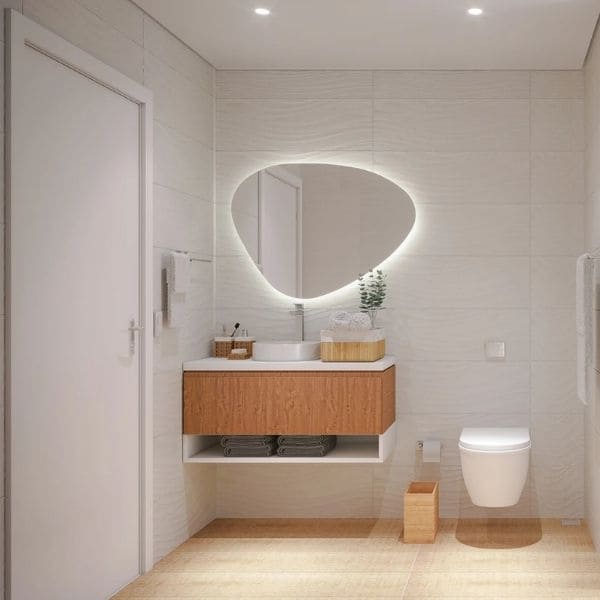 Como Escolher o Espelho Perfeito para seu Lavabo