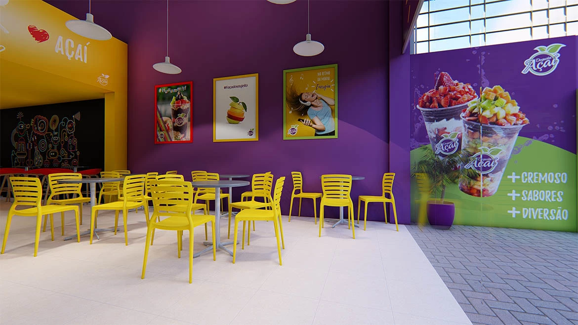quanto custa decorar uma loja de açaí pequena