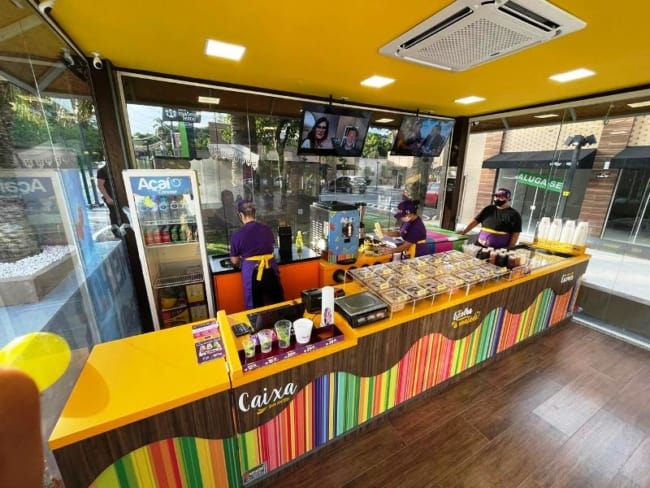 ideias de decoração para loja de açaí
