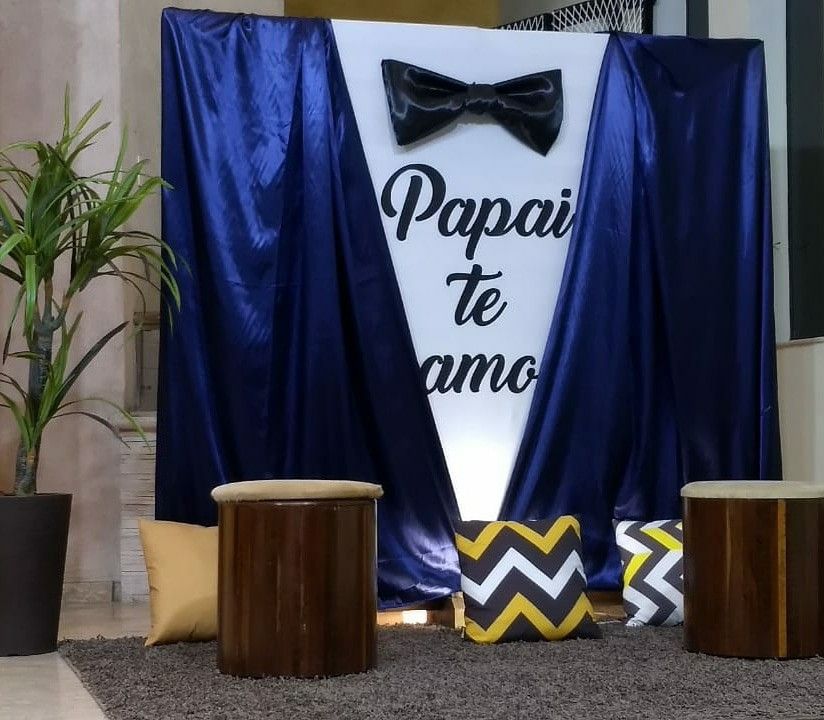 decoração dia dos pais vs decoração aniversário