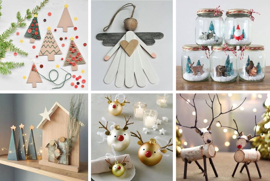 ideias de decoração de natal para sala