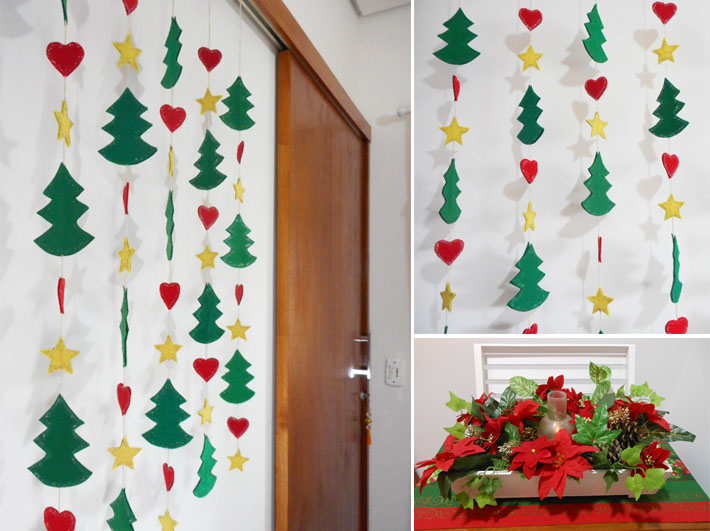 ideias de decoração de natal para sala