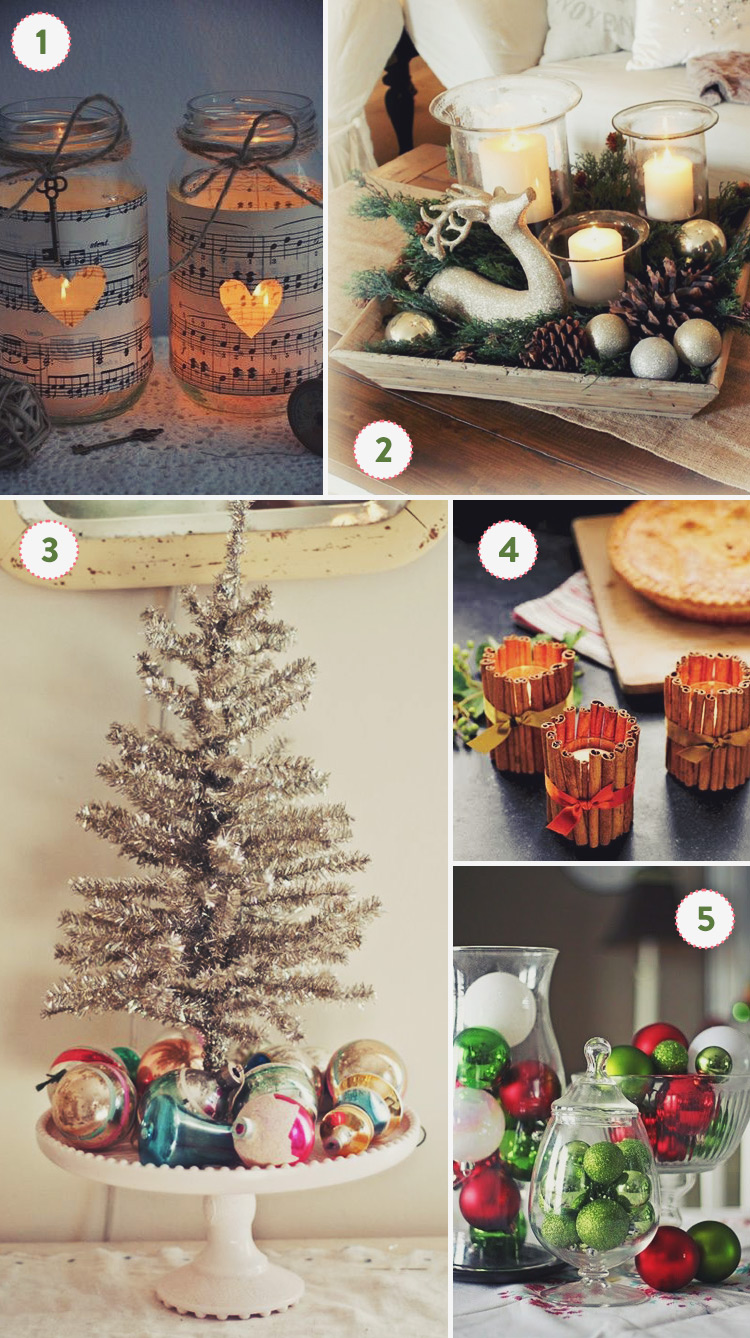 ideias de decoração de natal minimalista