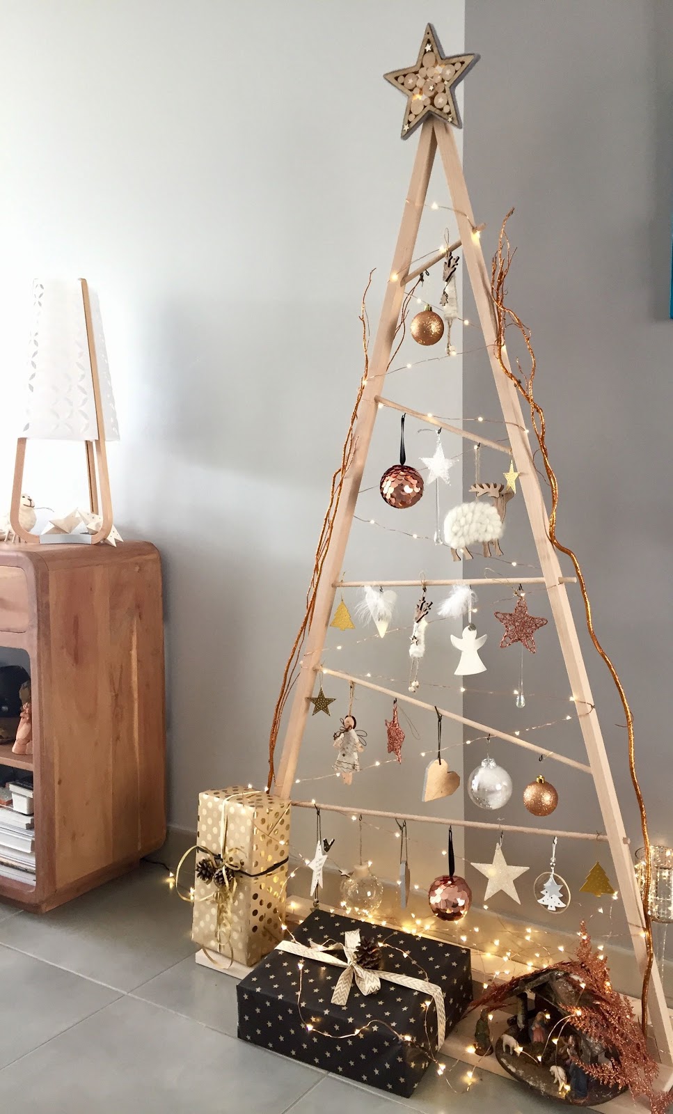 ideias de decoração de natal minimalista