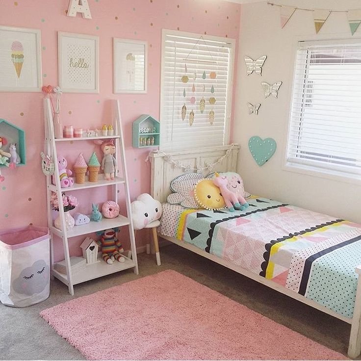 ideias de decoração quarto de menina simples e barato