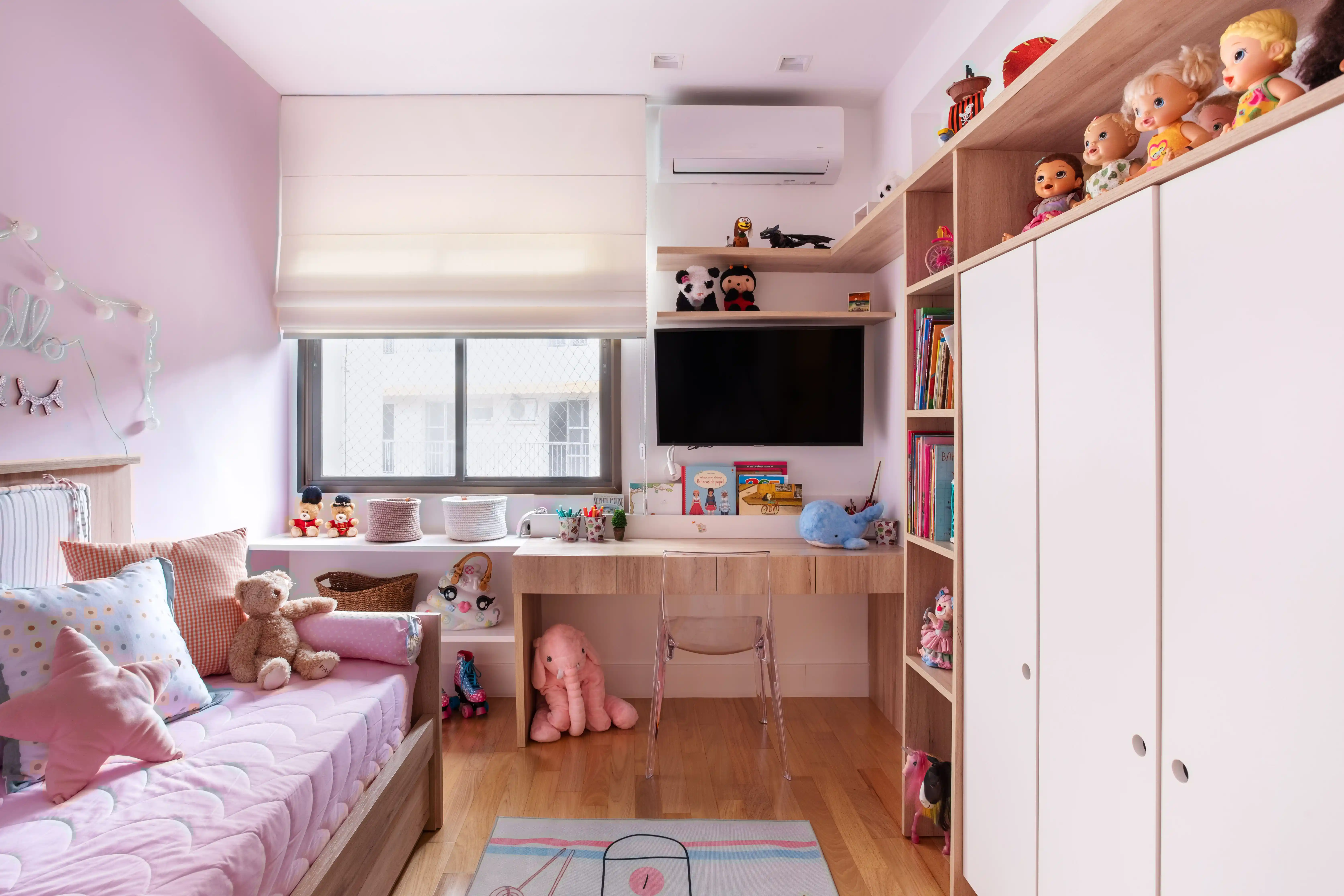 quanto custa decorar um quarto de menina planejado