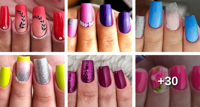 ideias de esmaltação simples