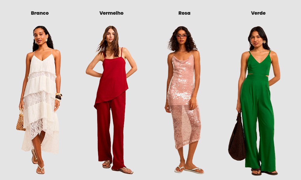 ideias de looks dourados para reveillon 2026