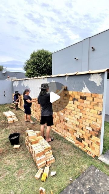 como fazer muro gastando pouco