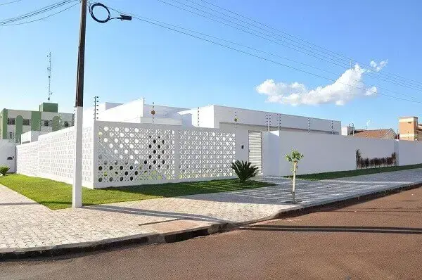 muro de concreto celular preço