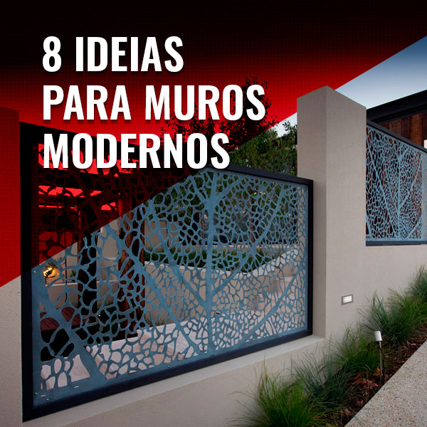 muro de blocos aparente