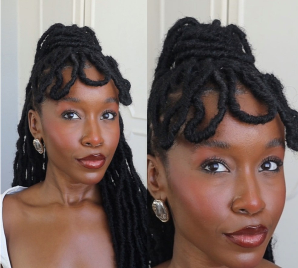 como fazer tranca nago frontal em dreads