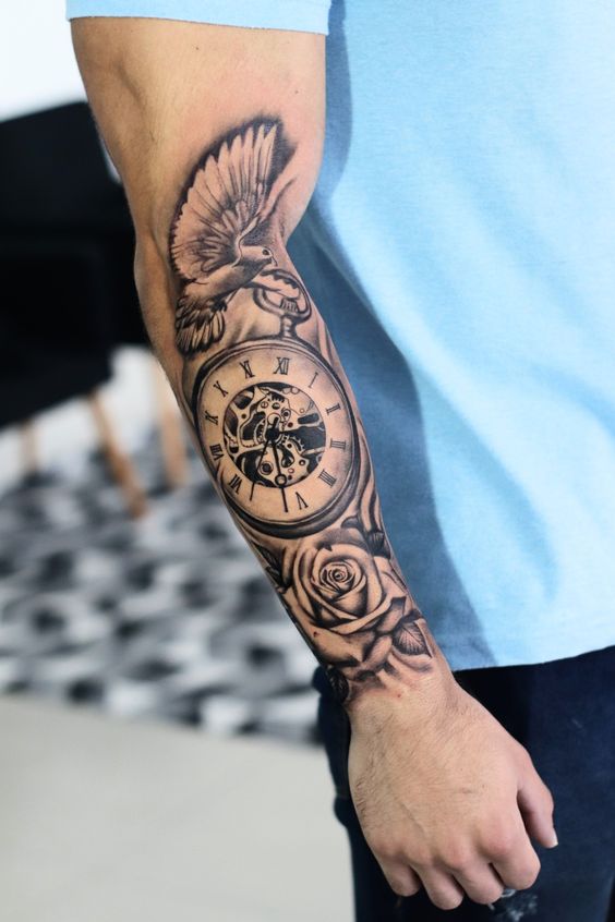 Os Melhores Estilos de Tatuagem para Fechamento de Braço Masculino