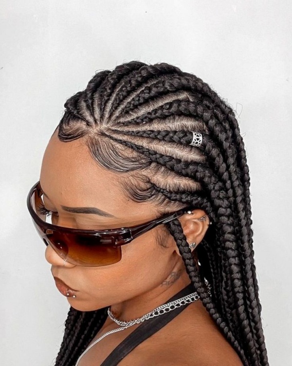 Trança Nagô para Cabelo Cacheado e Crespo: 10 Penteados Incríveis