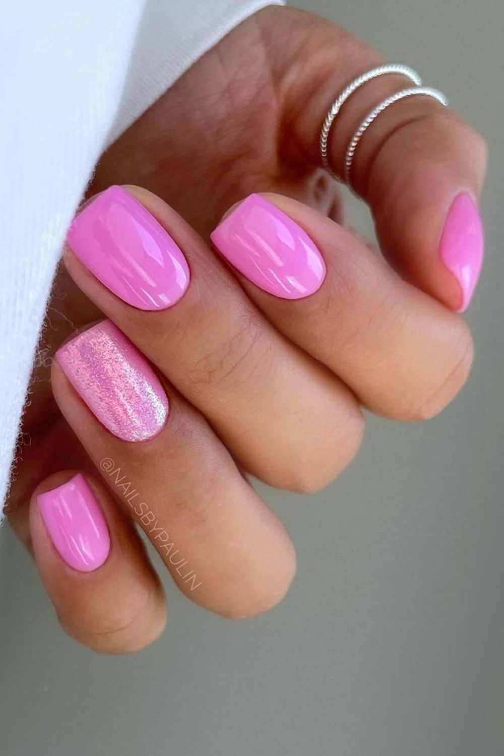 unhas curtas francesinha