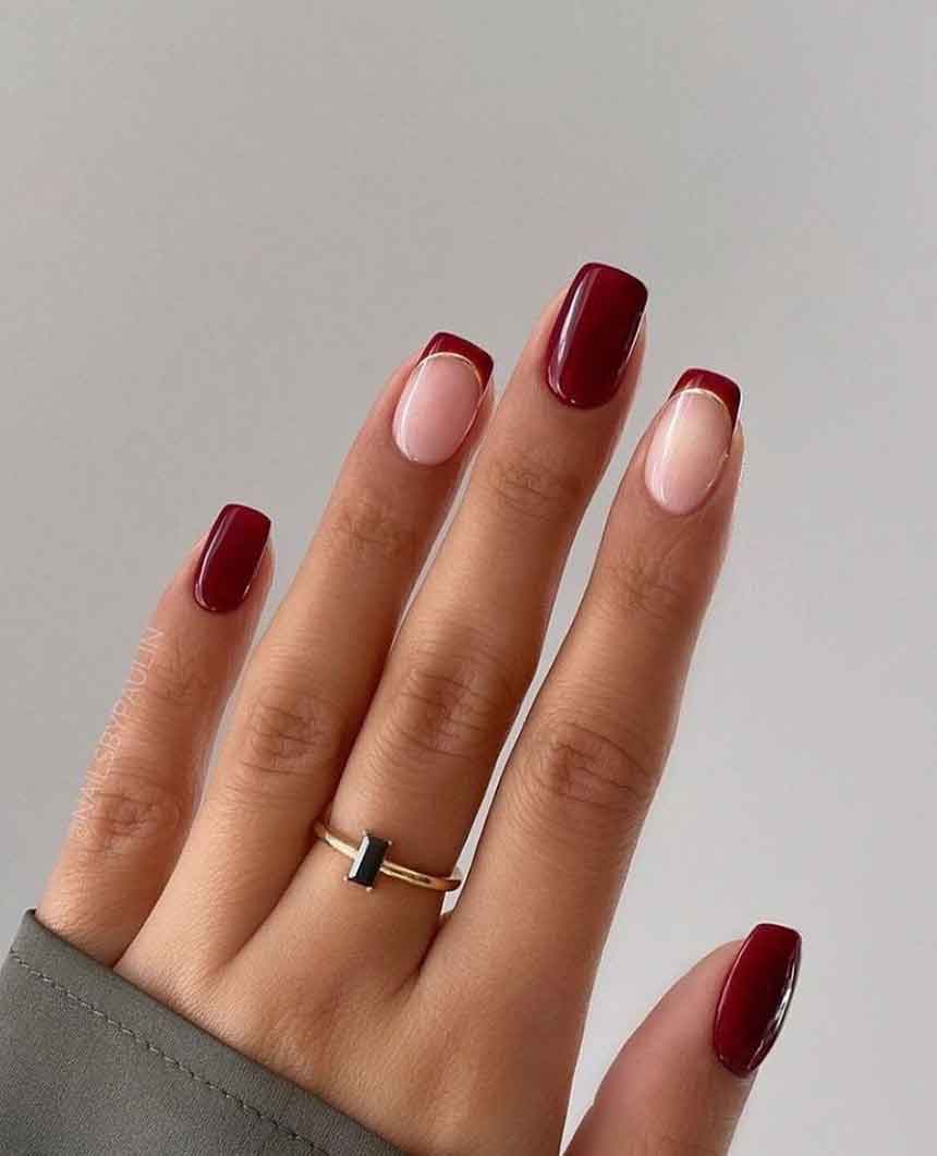 unhas decoradas com pedrarias discretas passo a passo