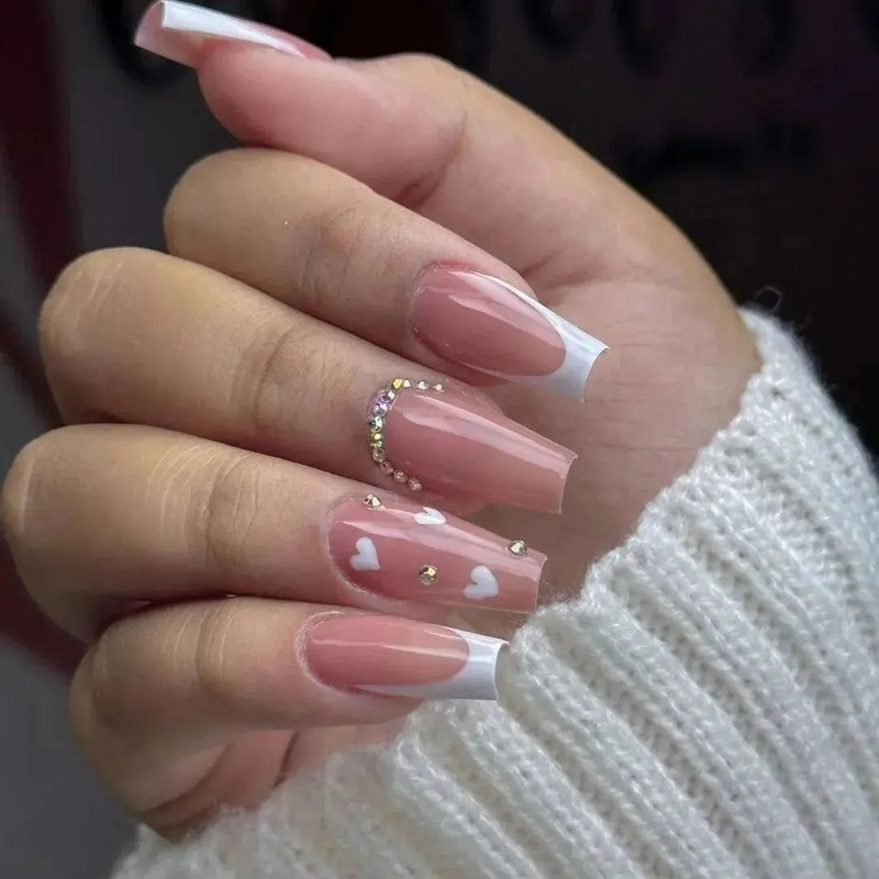 unhas baby boomer noiva passo a passo
