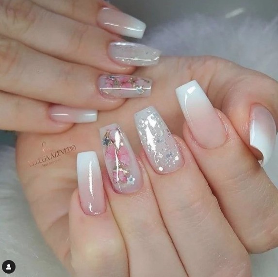 unhas postiças vs alongamento gel para noivas