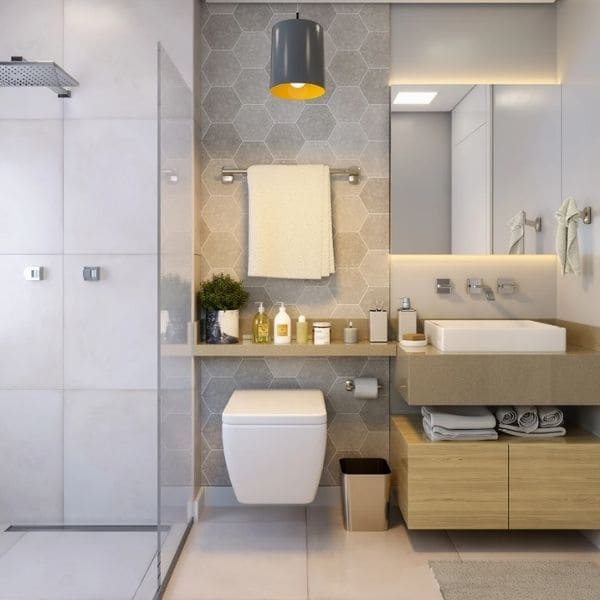 cuba de apoio ou sobrepor qual a melhor para banheiro pequeno