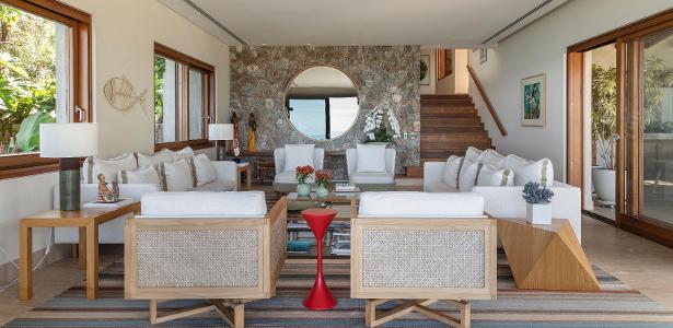 ideias decoração casa de praia pequena barata com materiais reciclados