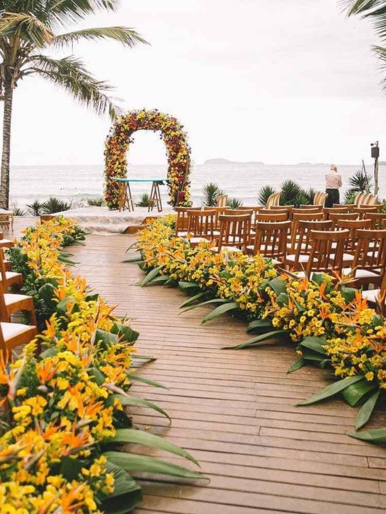 diferença decoração casamento boho chic rústico