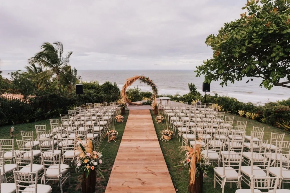 ideias decoração casamento boho chic simples