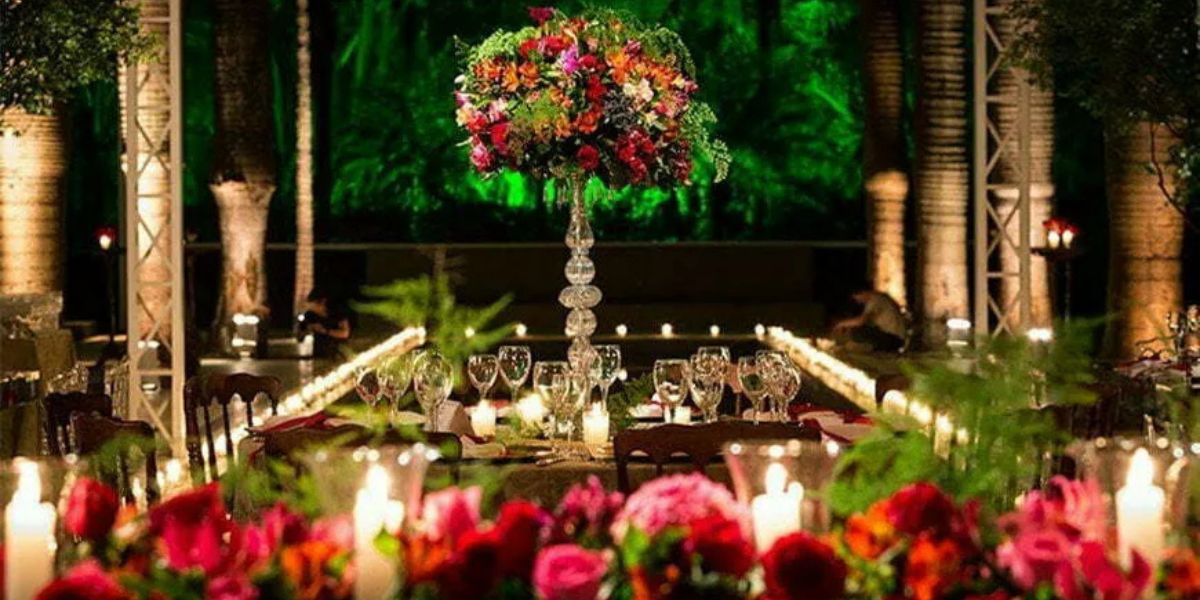 ideias criativas decoração casamento verde oliva