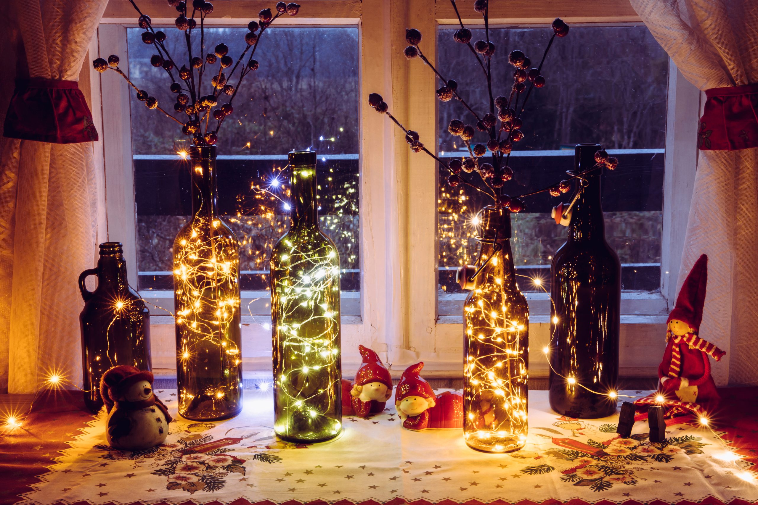 decoração de natal barata e criativa
