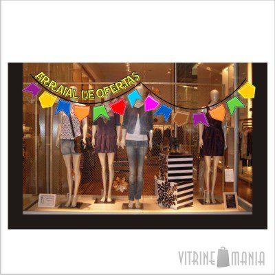 ideias vitrine festa caipira
