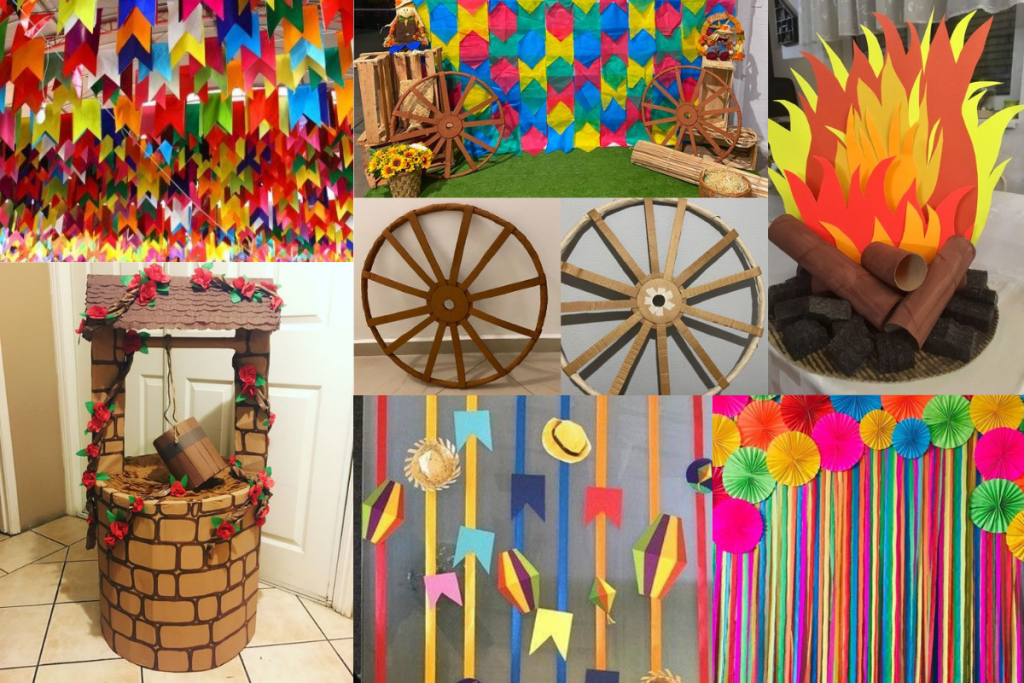 ideias vitrine festa caipira