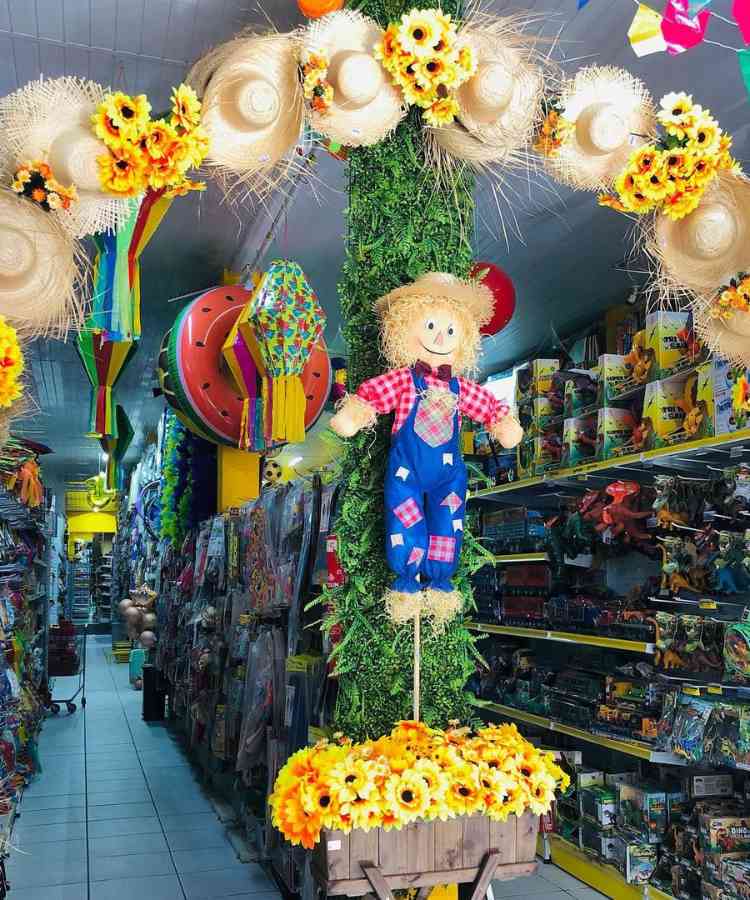 visual merchandising festa junina
