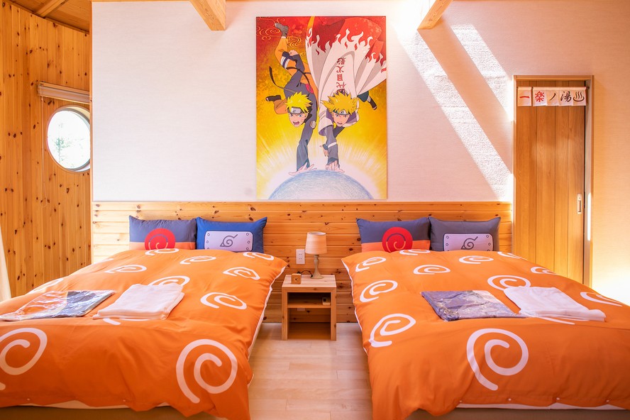 ideias decoração naruto luxo quarto adulto