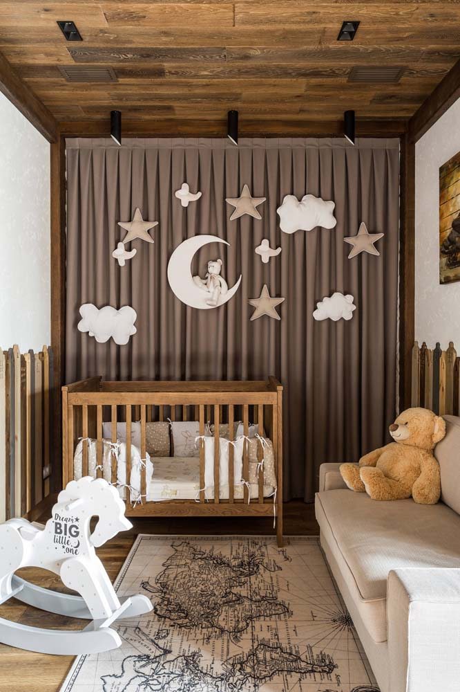 ideias criativas decoração nuvem quarto infantil