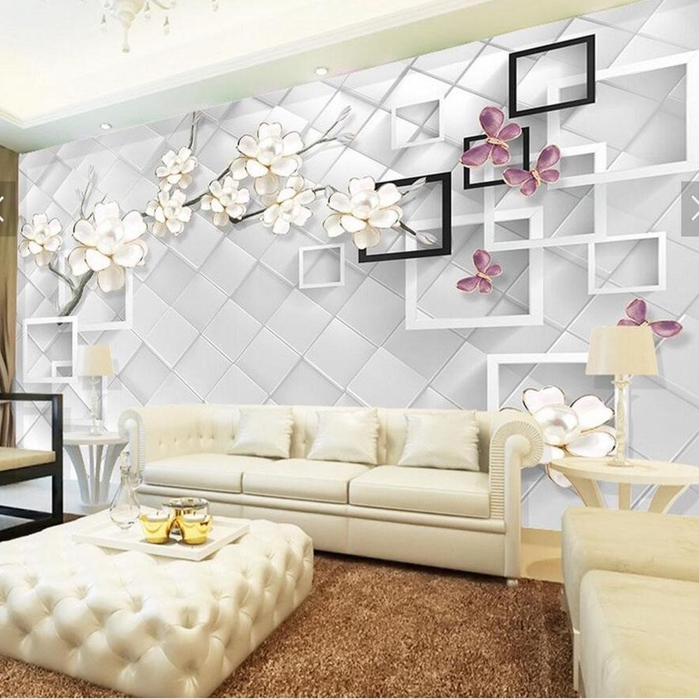 ideias decoração sala cerâmica parede