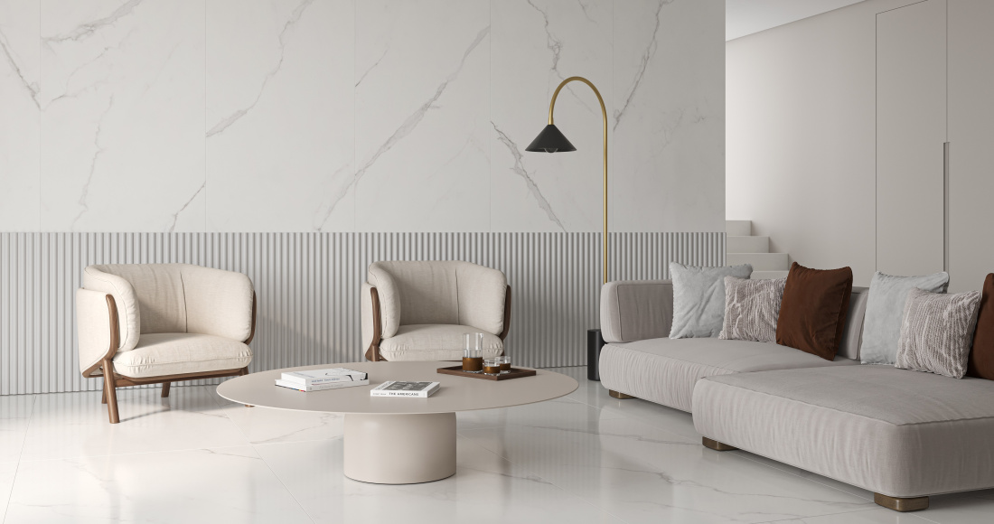 custo benefício revestimento cerâmico parede sala