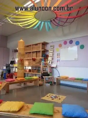 decoração sala de aula infantil tema floresta
