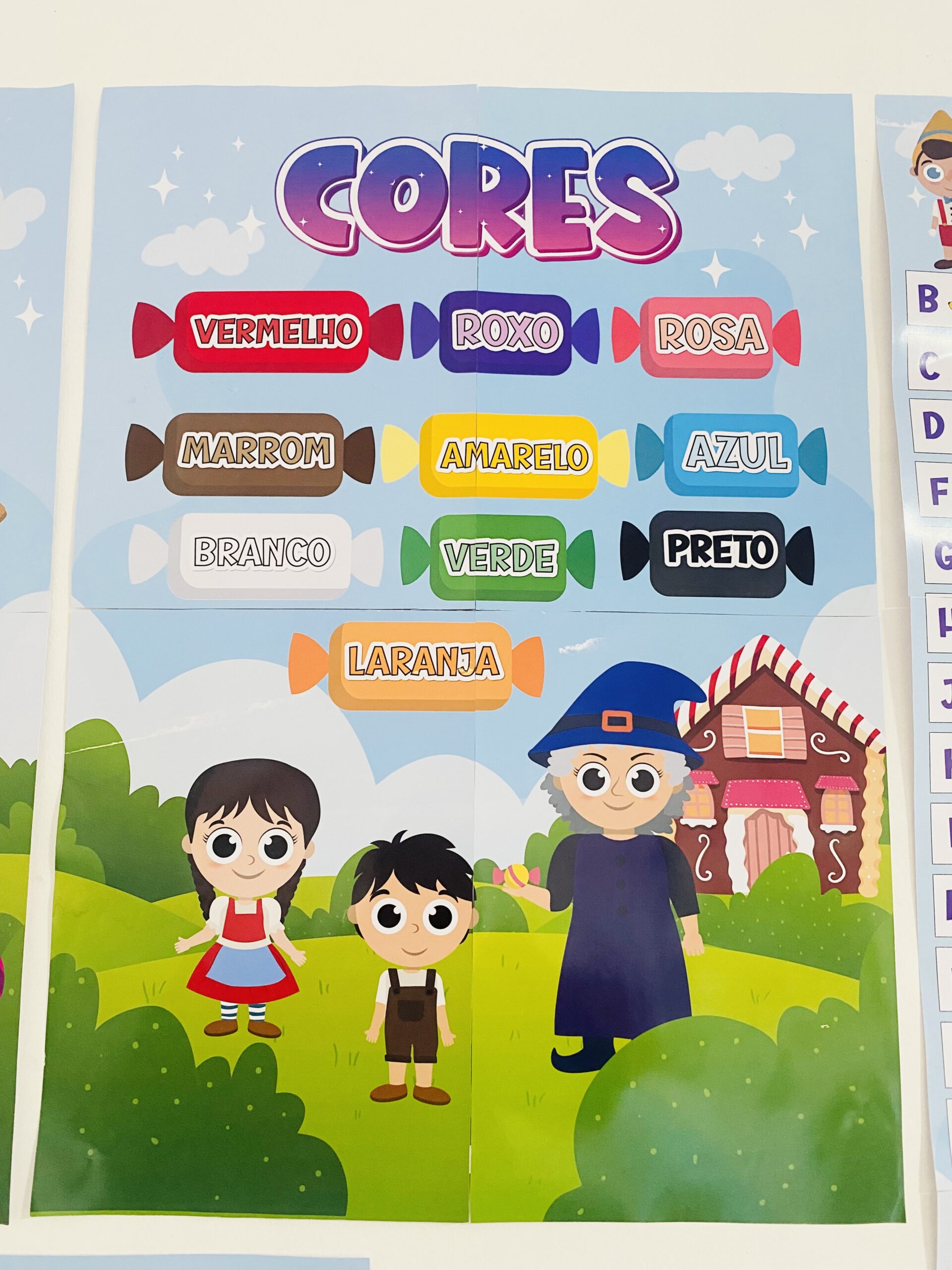 decoração sala de aula infantil com materiais reciclados