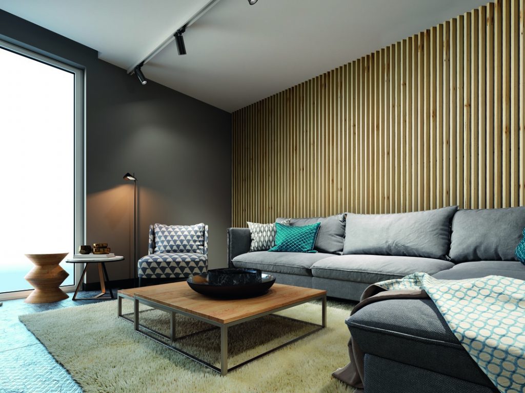 como fazer painel ripado tv sala