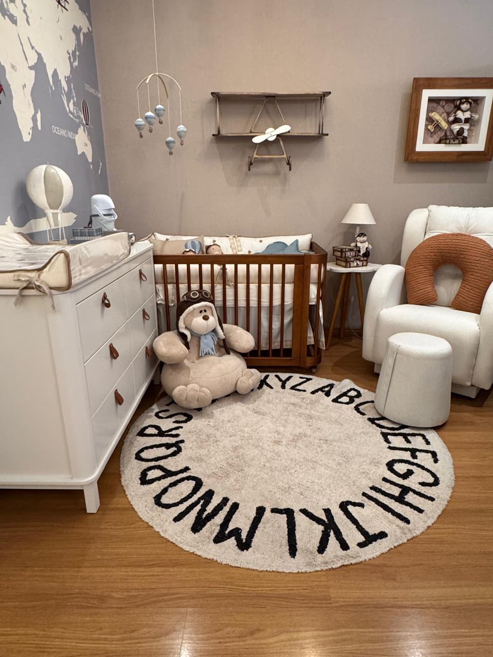 papel de parede ou adesivo quarto ursinho