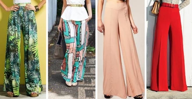 erros ao usar calça pantalona em festa