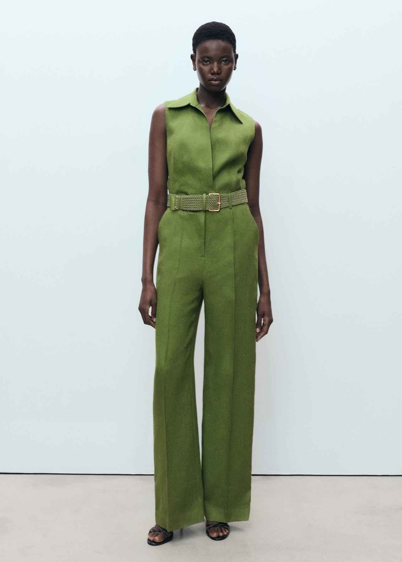 calça pantalona crepe ou seda para festa