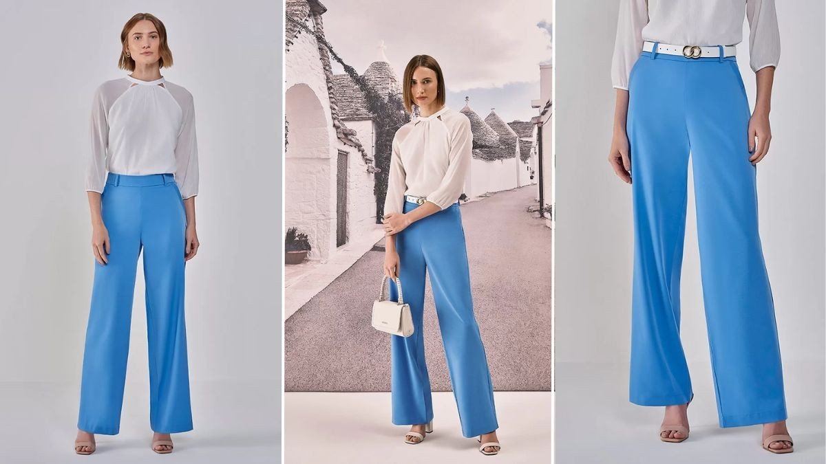 melhores looks festa calça pantalona