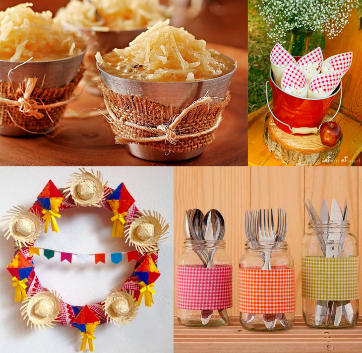 decoração arraiá