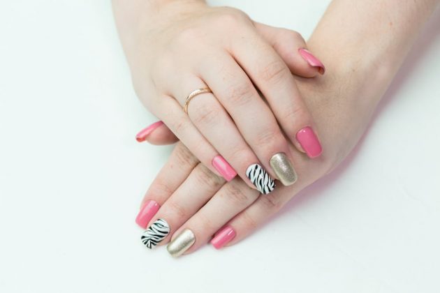 unhas decoradas simples