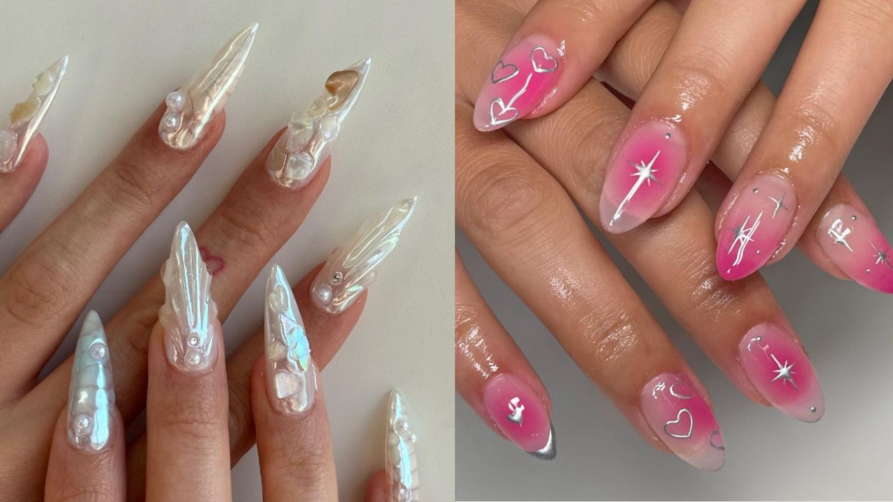 unhas decoradas curtas