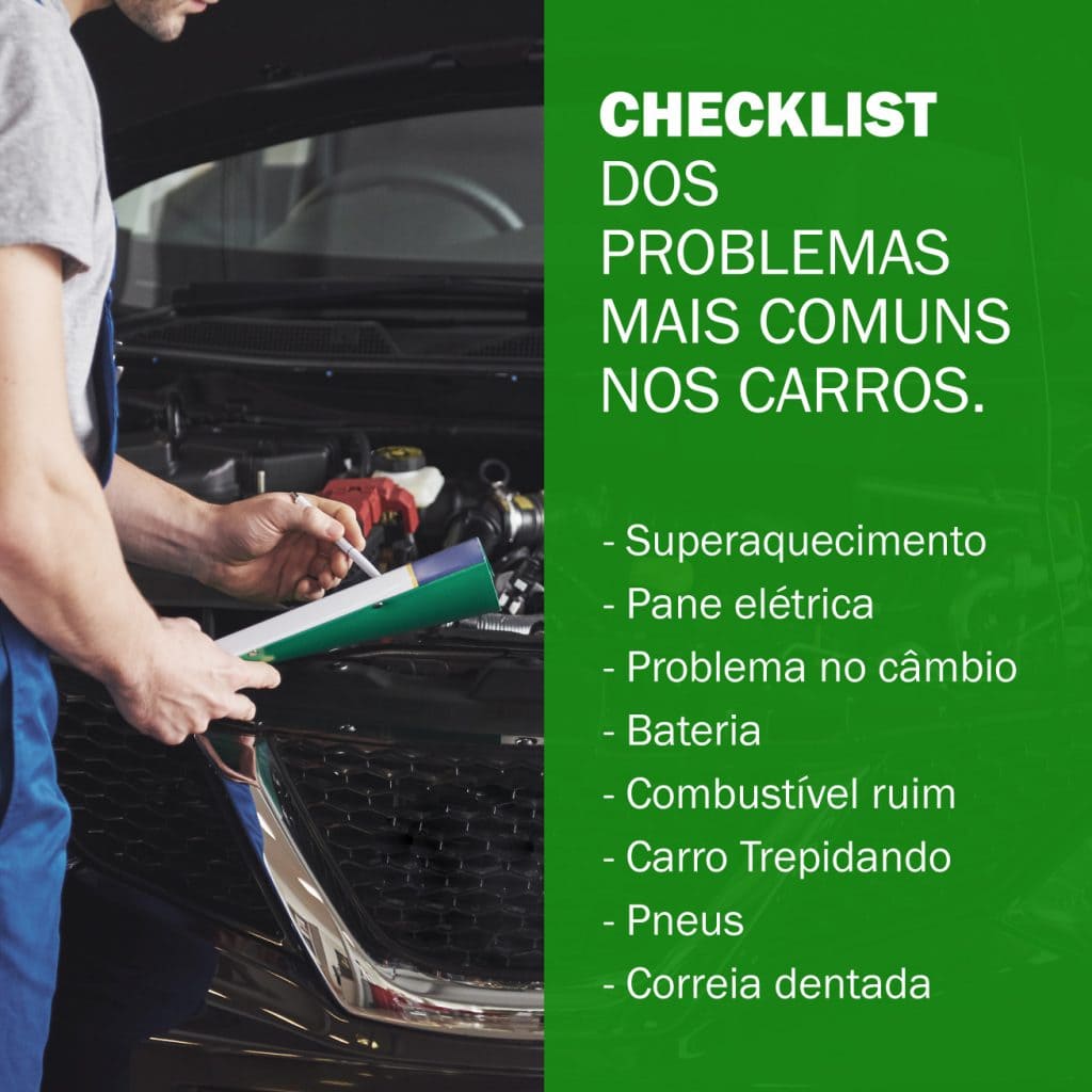 identificação de problemas no carro