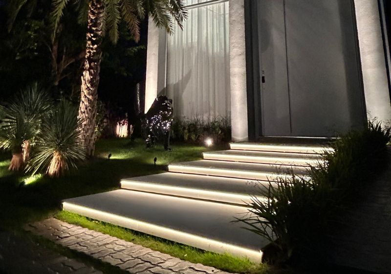 Fita de LED para área externa