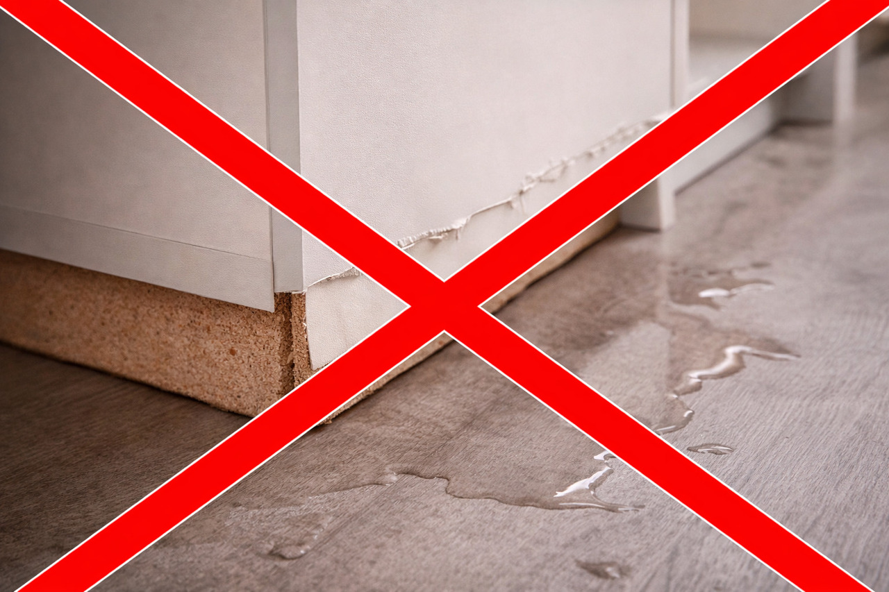 impacto da umidade nos móveis de MDF